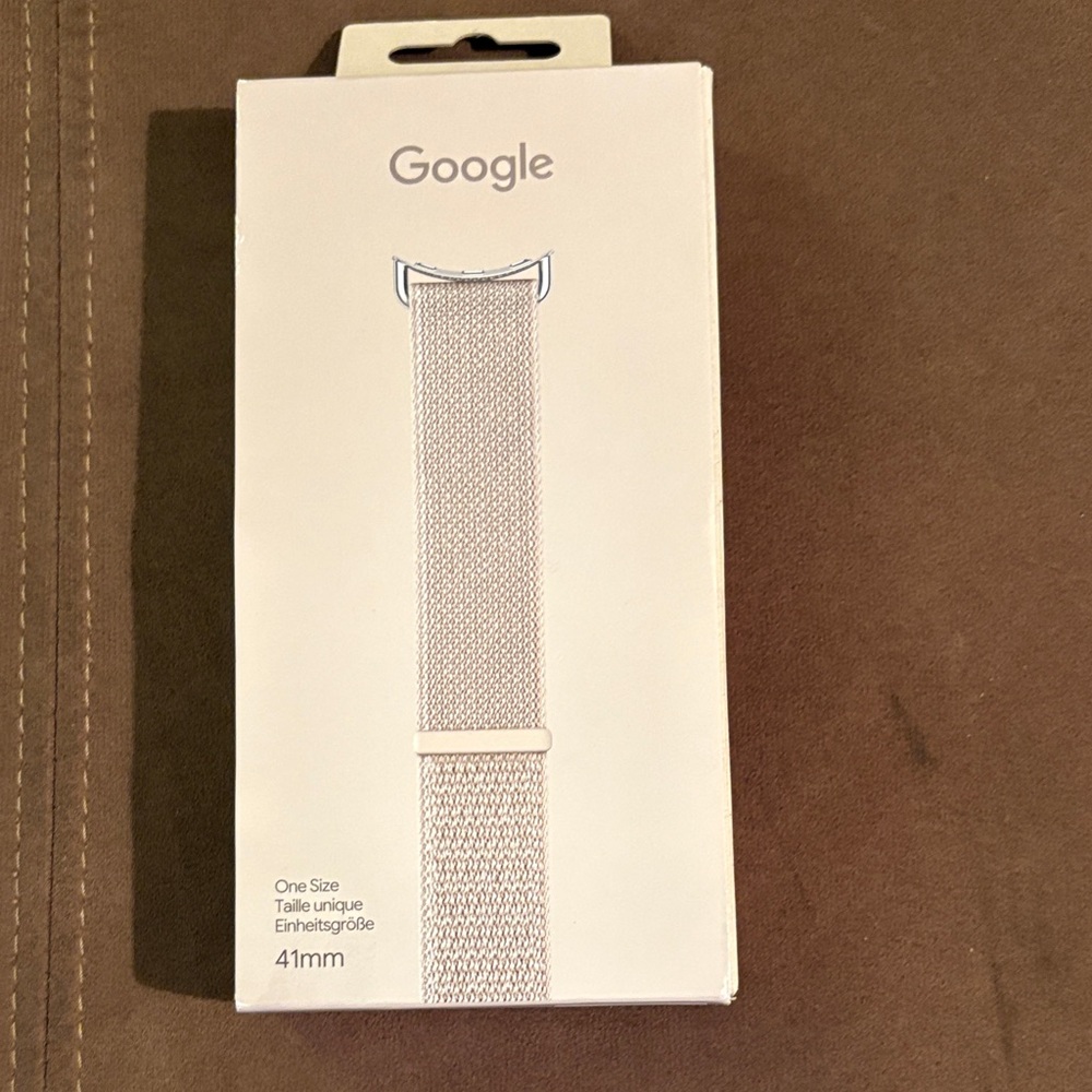 Google Metallic Mesh Watch Band